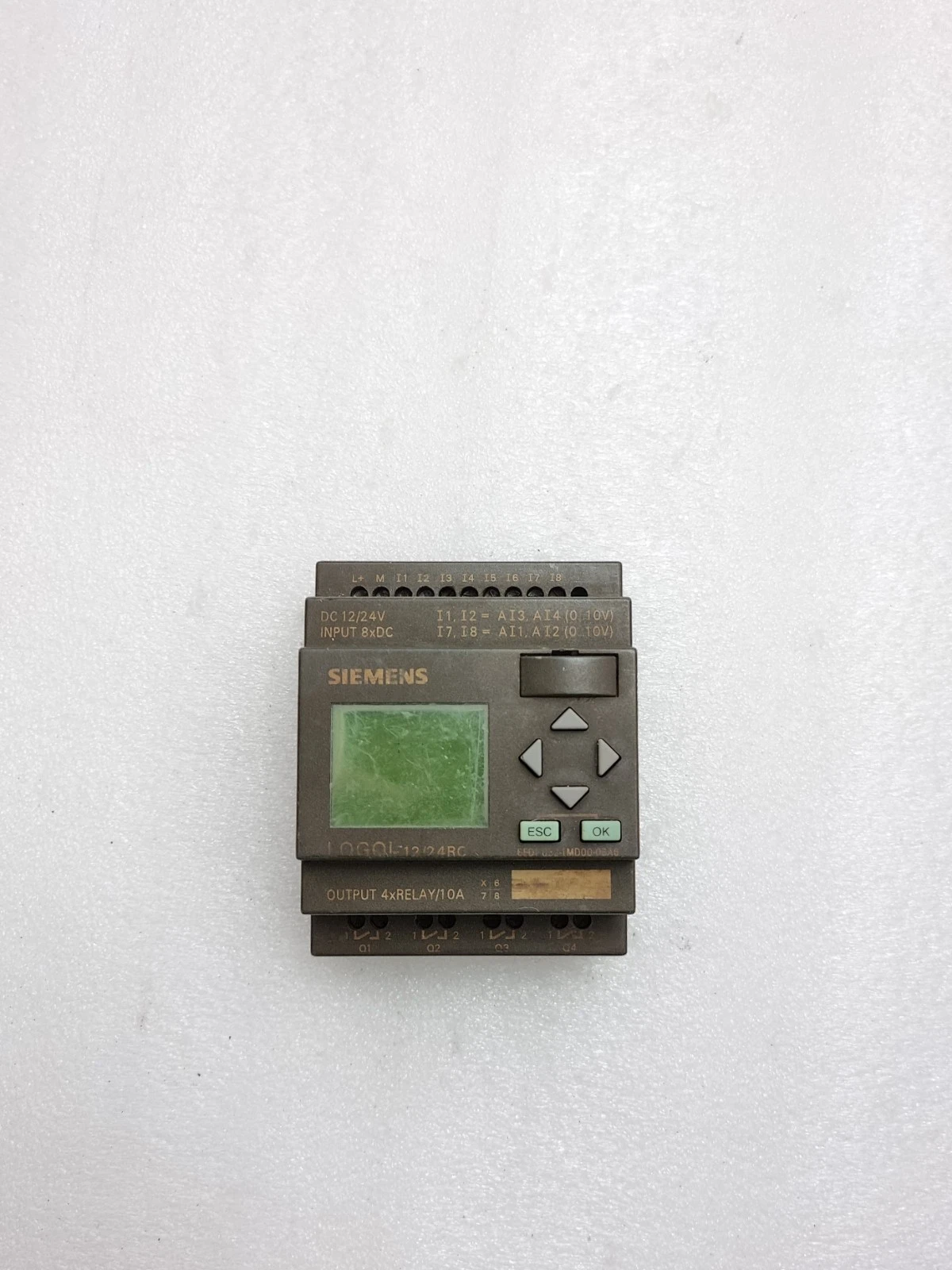 Siemens 6ED1052-1MD00-0BA6 Logo 12/24RC Dc 12/24V 6ED10521MD000BA6